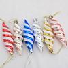 Decor Home Decoration DIY Xmas Pendant Plastic Pendants Spiral Thread Christmas Tree Ornaments