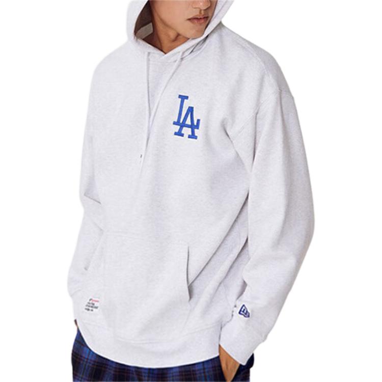 New Era FW21 MLB Collection, Los Angeles Dodgers, Satellite Maps Patterned Print Fleece Lined Hooded Long Sleeved 12866529