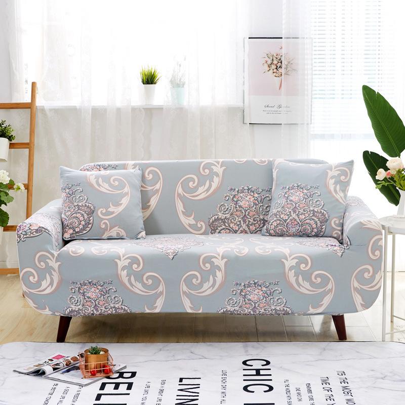 Multifunctional Knitted Stretch Sofa Cover All-Inclusive Soft Durable Washable for Living Room Furniture Protector