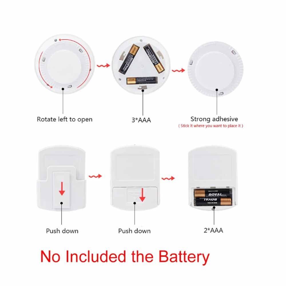 Touch Sensor Closet Lights Battery Operated Wireless Night Light  Cabinet Lighting