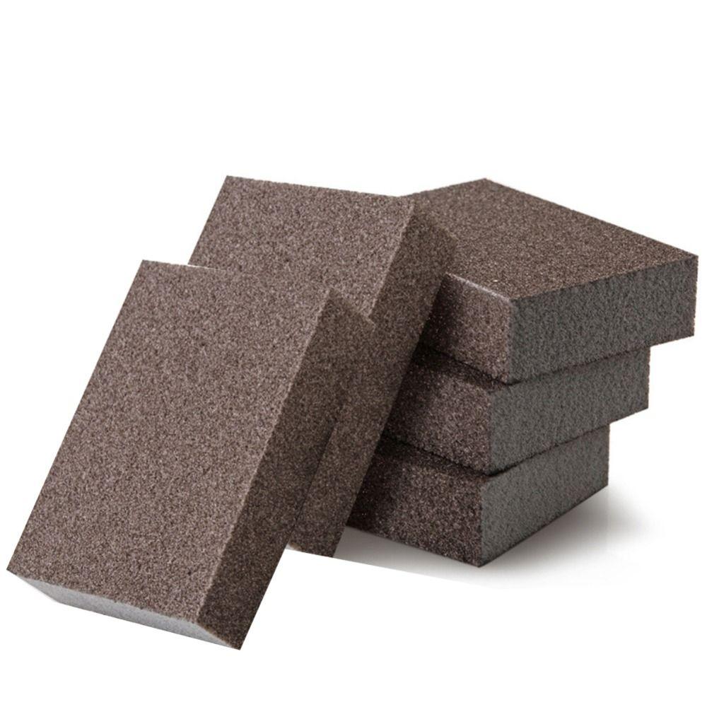 

Абразив для грубой шлифовки Наждак Наждак Очиститель Кухонная щетка для мытья Волшебная губка Ластик Удалитель ржавчины коричневый