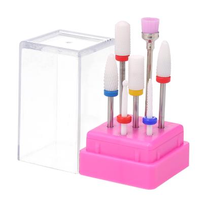 Kombiniertes Nagelbohrer-Set, Keramik-Maniküre-Fräser, Werkzeugset für Nagelbohrgeräte