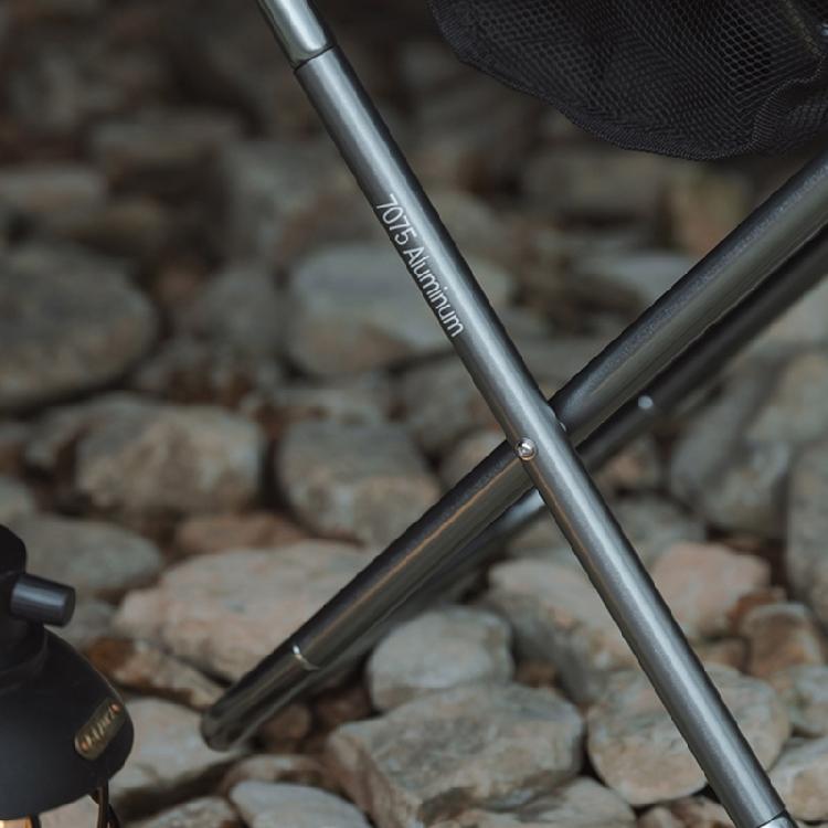 Lightweight Travel Stool Collapsible Outdoor Aluminium-Alloy Stool for Fishing