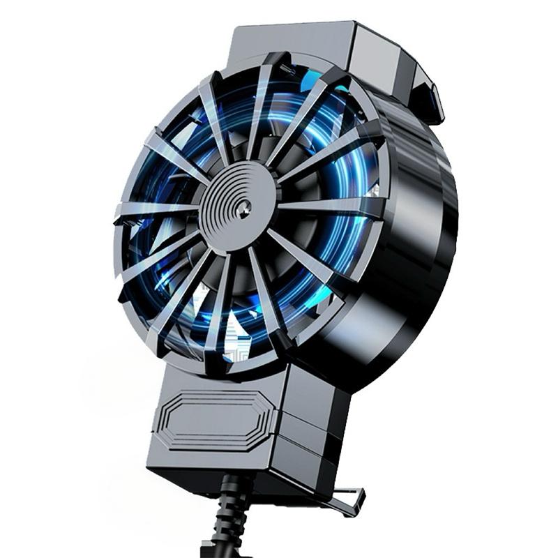 Portable Cooling Fan Mini Cooling Fans For Mobile Phone Silent Cooler Cell Phone Gaming Radiator Game Cooler