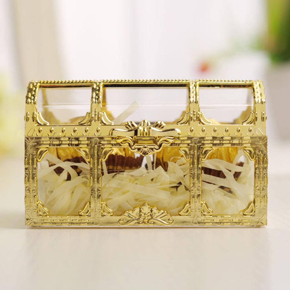 Fashion Ornaments Festival Plastic Treasure Gift Organizer Candy Jewelry DIY Box Trinket Storage Container