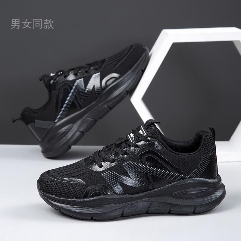 2025 spring new couple casual sports shoes men's shoes student platform versatile running shoes men's