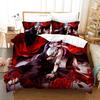 3D Anime Tokyo Ghoul Printed Bed Set Duvet Cover Pillowcase Bedding Set Bed Linen Sheet Quilt Cover Full Queen King Size