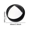 2pcs Car Reversing Rearview Mirror Suction Up Small Circular Mirror 360 Rotation Blind Spot Mirrors With 150-Degree Angle View