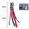 Waterproof Wind Direction Flags Hanging Banner 100cm Carp Windsock Festival Supplies Ornaments Craft for Restaurant Sushi Garden