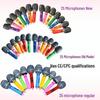 Inflatable Microphone Toy for Kids 0-3, Musical Instrument Prop for Parties