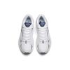 Anta AT952 Cushioned Slip Resistant Abrasion Resistant Breathable Low Top Casual Running Shoes Men's White Silver Blue Sneakers 912235597-3