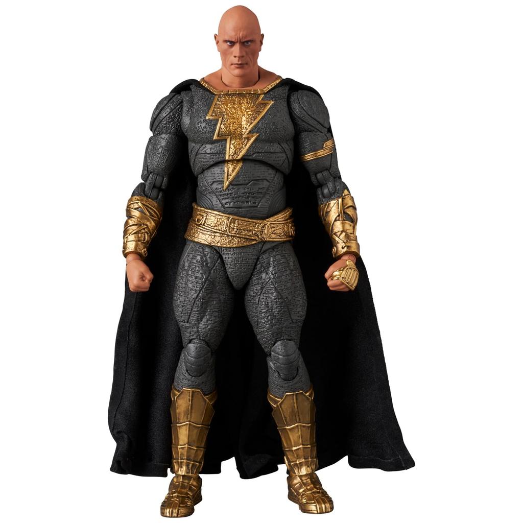Medicom Toy MAFEX BLACK ADAM Ca. 165mm Actionfigur Nr. 286 (GOLDANZUG) - große, nicht maßstabsgetreue, vorbemalte Figur.