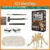 Detailliertes Plastik-Dinosaurier-Fossilien-Ausgrabungsspielzeug-Set Kreatives Montage-Modellbausatz