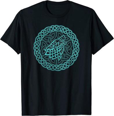 Ireland Celtic Knotwork Design Orna T Wolf Original Celtic Unisex T-Shirt