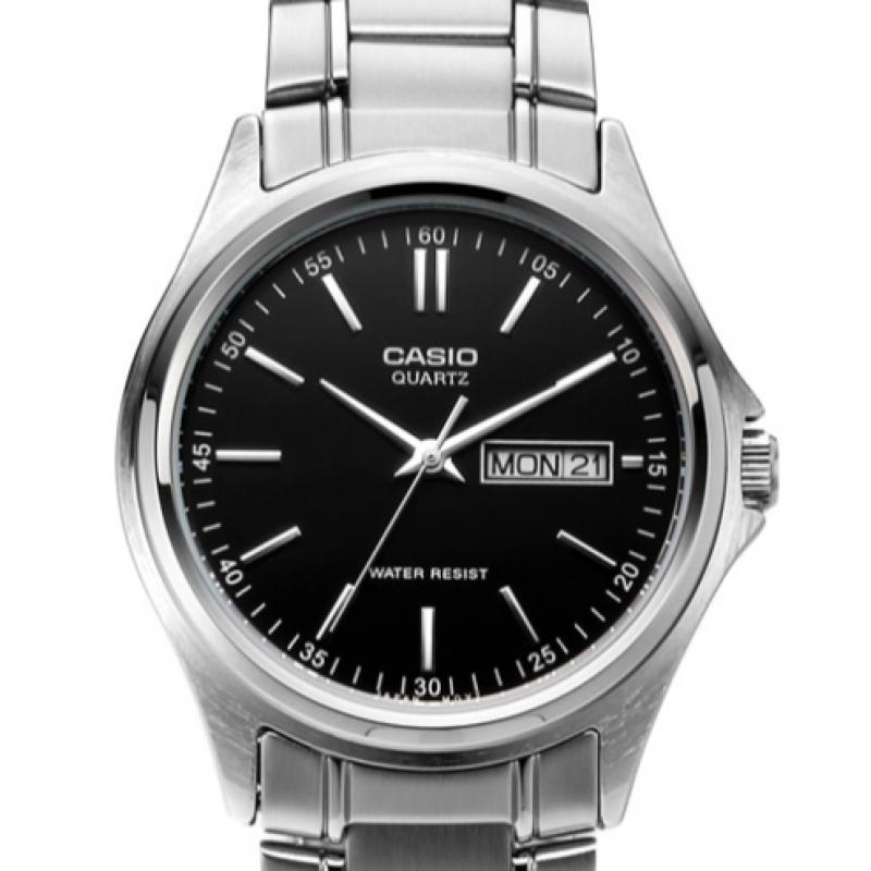 Casio Mtp 1239d 1adf  Mtp 1239d 1a  Analog Sat Student Male Metal Watch