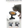 Pet High-footed Stainless Steel Stand Bowl Height Adjustable Prevent Knocking Cat's Rice Bowl Pet Feeding Supplies Accessories