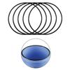 6Pieces Rubber Sealing Rings Leakproof Gaskets Filter Housing Maintenance Part Suitable for Water Purifiers Systems