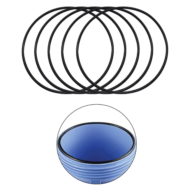6Pieces Rubber Sealing Rings Leakproof Gaskets Filter Housing Maintenance Part Suitable for Water Purifiers Systems