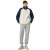 Anta Life Series Zesílená fleecová sportovní ležérní bunda Pánské bundy Kachní peří-bílé 152148710-1