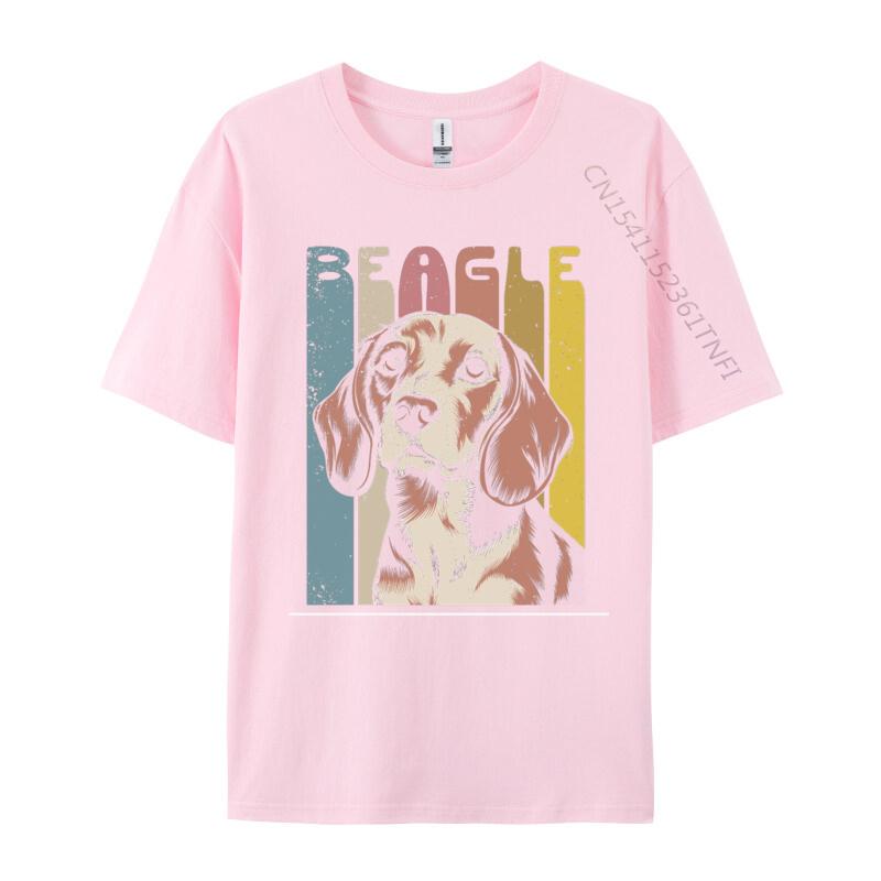 Retro Beagle Dog Tshirt Gift TShirt Cotton Tops T Shirt Fashionable Men Top TShirts Basic Camisetas