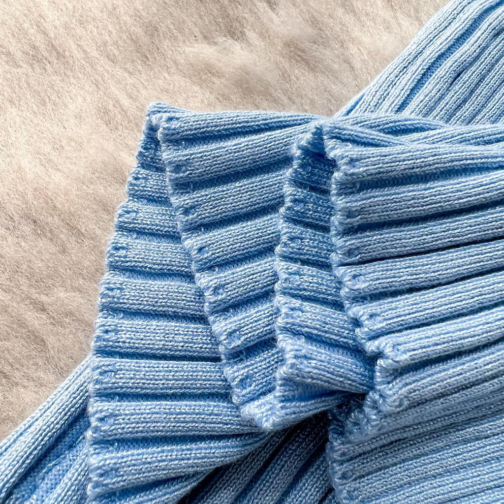 Abito aderente a maniche lunghe a maniche lunghe con scollo a O elegante elegante da donna Abito aderente in maglia aderente alla moda sexy con abiti elastici sottili