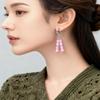 Tassel Bamboo Shell Earrings - Elegant European & American Style
