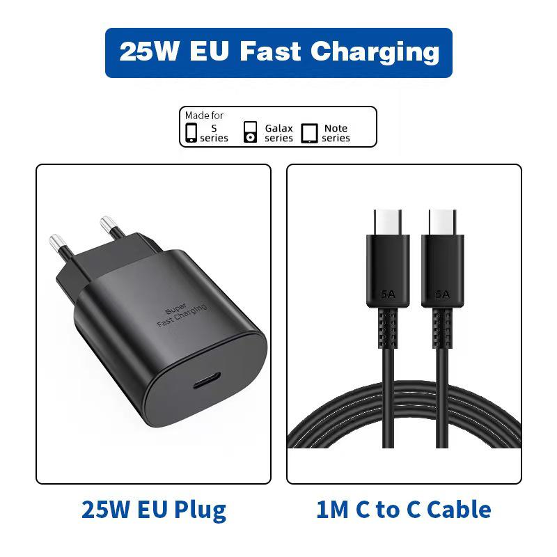 Samsung 25W European & British Standard PD Fast Charger
