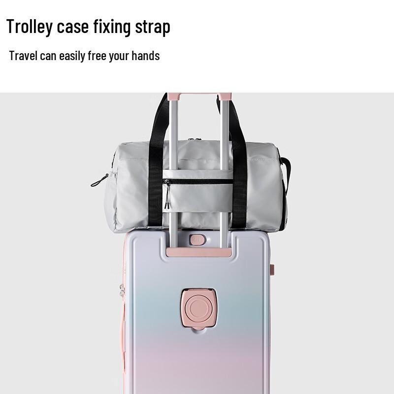 Lee Large Capacity Travel & Gym Bag with Dry/Wet Separation