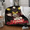 Gremlin Transformation Cozy Customizable Blanket Customize Your Name Warmthful Decor Suitable For Sofa Couch Office Bed Picnics Four Seasons