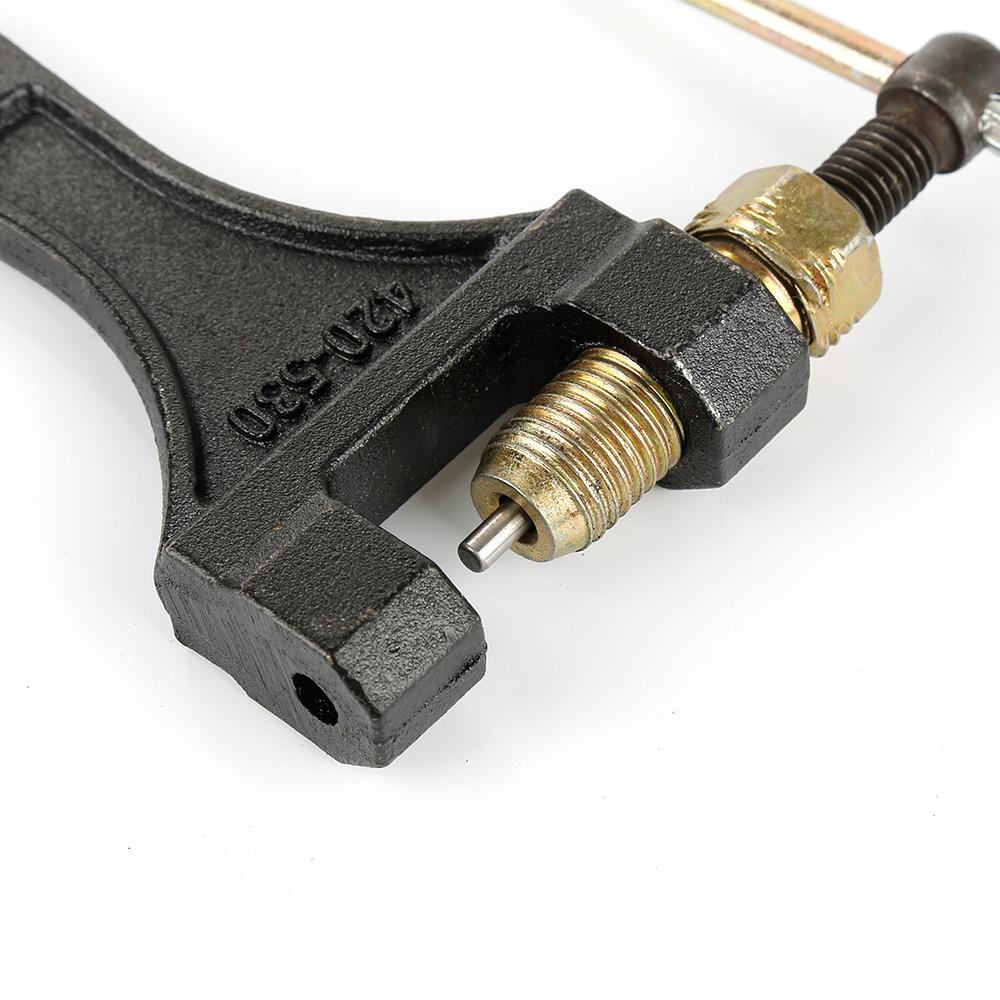 Motorcycle Chain Breaker Link Removal Splitter Motor Chain Cutter Riveting Tool 420-530