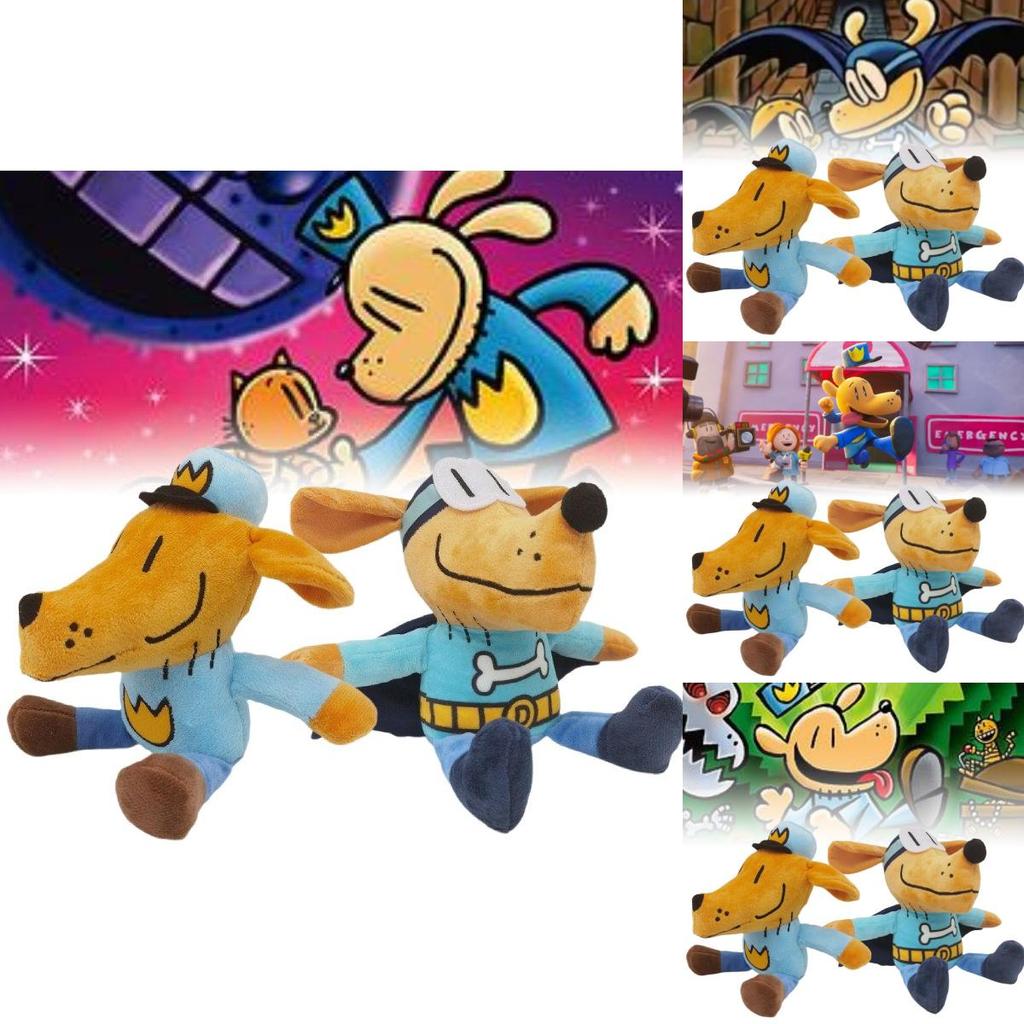 Adorable Dog Man Plush Toy Soft And Cozy Animal Figurine For Collectors And Kids