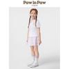 PawinPaw Girls' Sweet Bear Short Sleeve Set