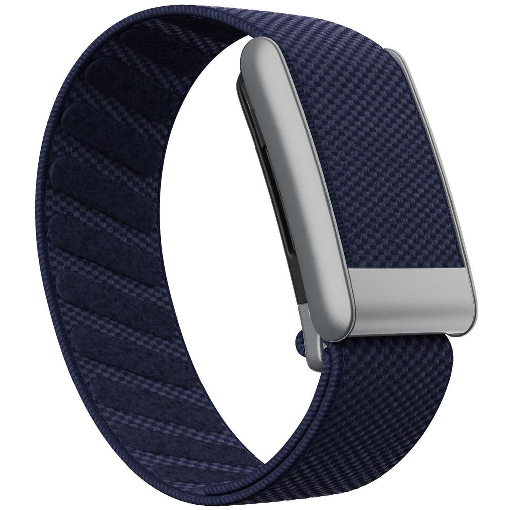 Whoop 5.0 Peak Nylon Sport Band with Frosted Silver Frame