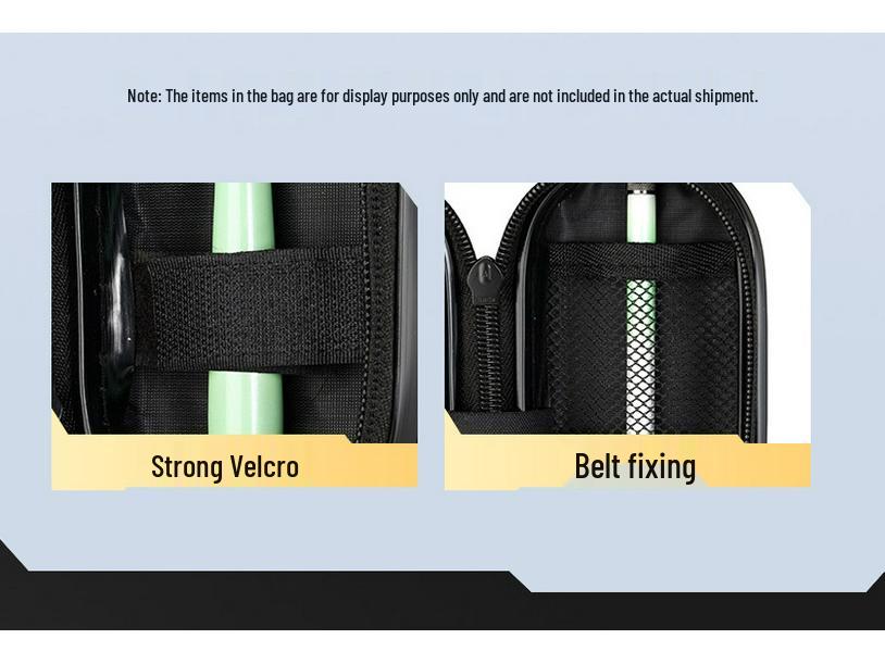 Compact Hard-Shell Fishing Rod Bag - Portable, Small 45cm for Simple Wild Fishing