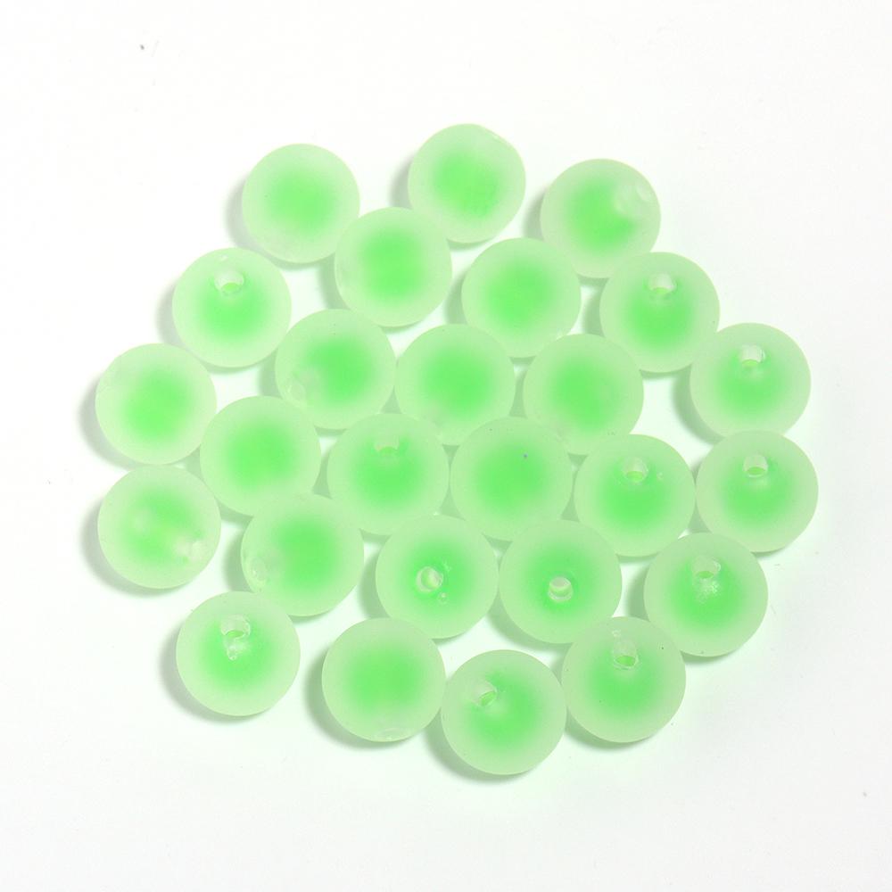 10pcs Acrylic Frosted Beads 16mm Color Matte Round Loose Spacer Bead for Jewelry Making DIY Neckalce Bracelet Supplies Wholesale