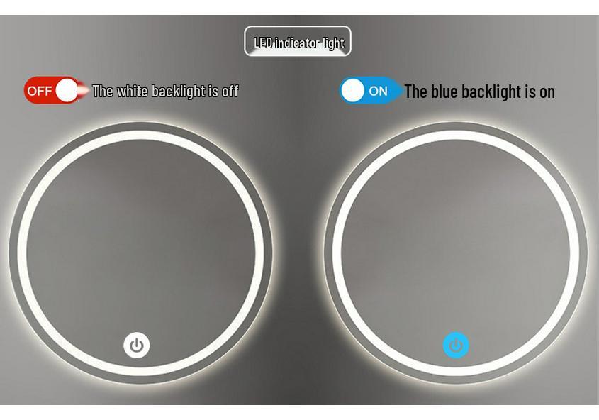 12V LED Bathroom Mirror Light with Touch Control & Defogger