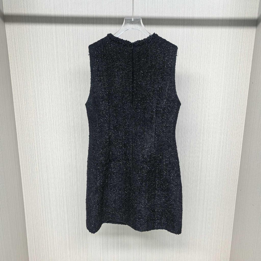 Wardrobe 980+: Heiress-Style French Ruffle Stand Collar Shirt & Vest Dress Set