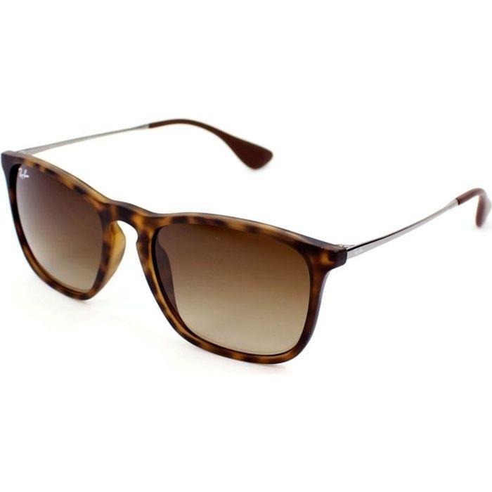 Lunettes de soleil Ray Ban RB4187 Havane - Gun,…