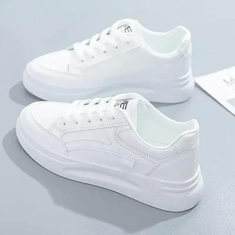 Fashion New Women's Shoes Winter White Sneaker Breathable Platform ShoesTennis Women Running Shoes Fashion Female Casual Sneaker Zapatos