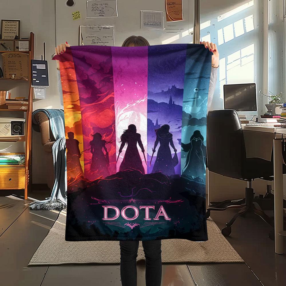 DOTA 2 Blanket, High quality Comfortable for All Seasons, Home Decor, Warmth and Comfort