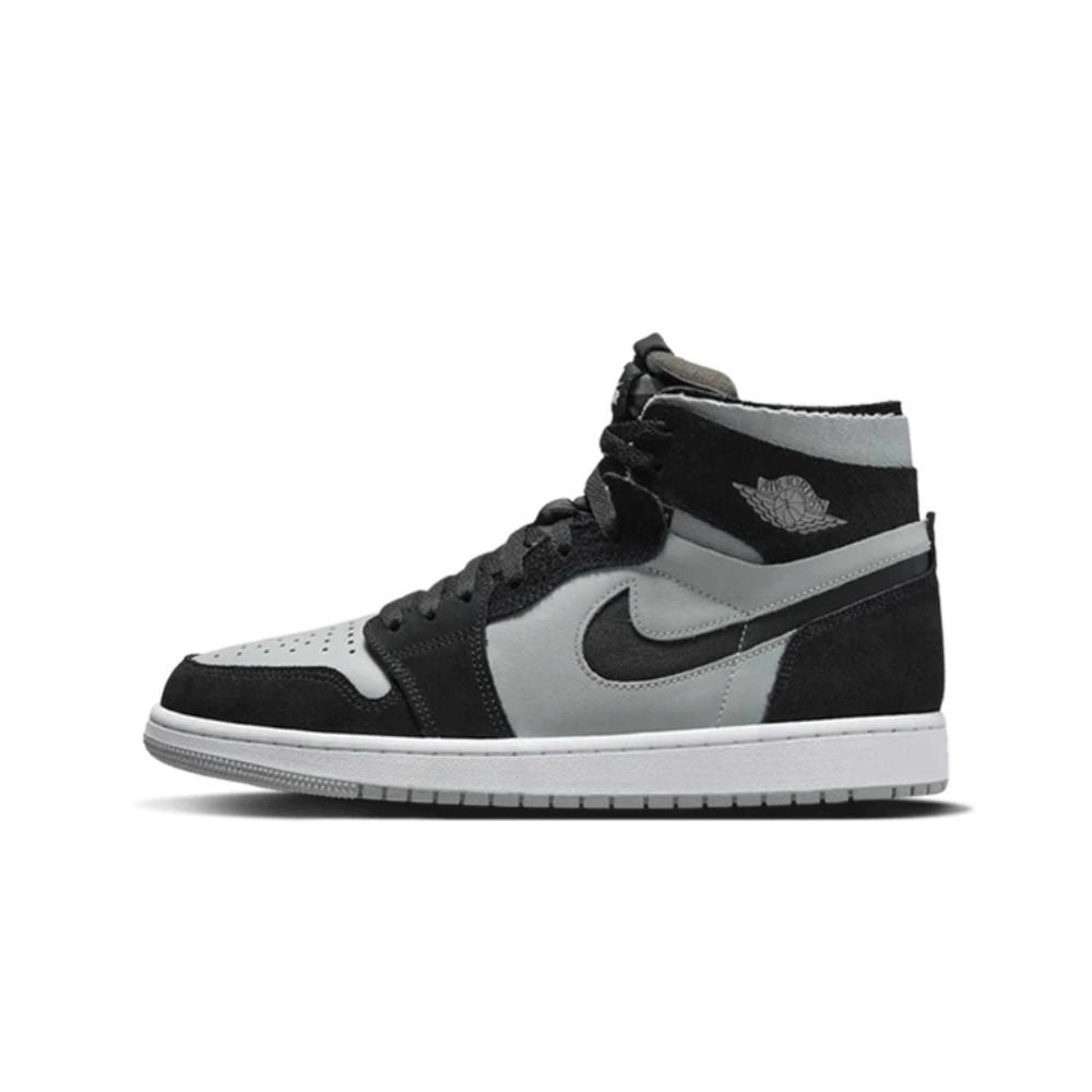 Air Jordan 1 Zoom CMFT Black Light Smoke Grey