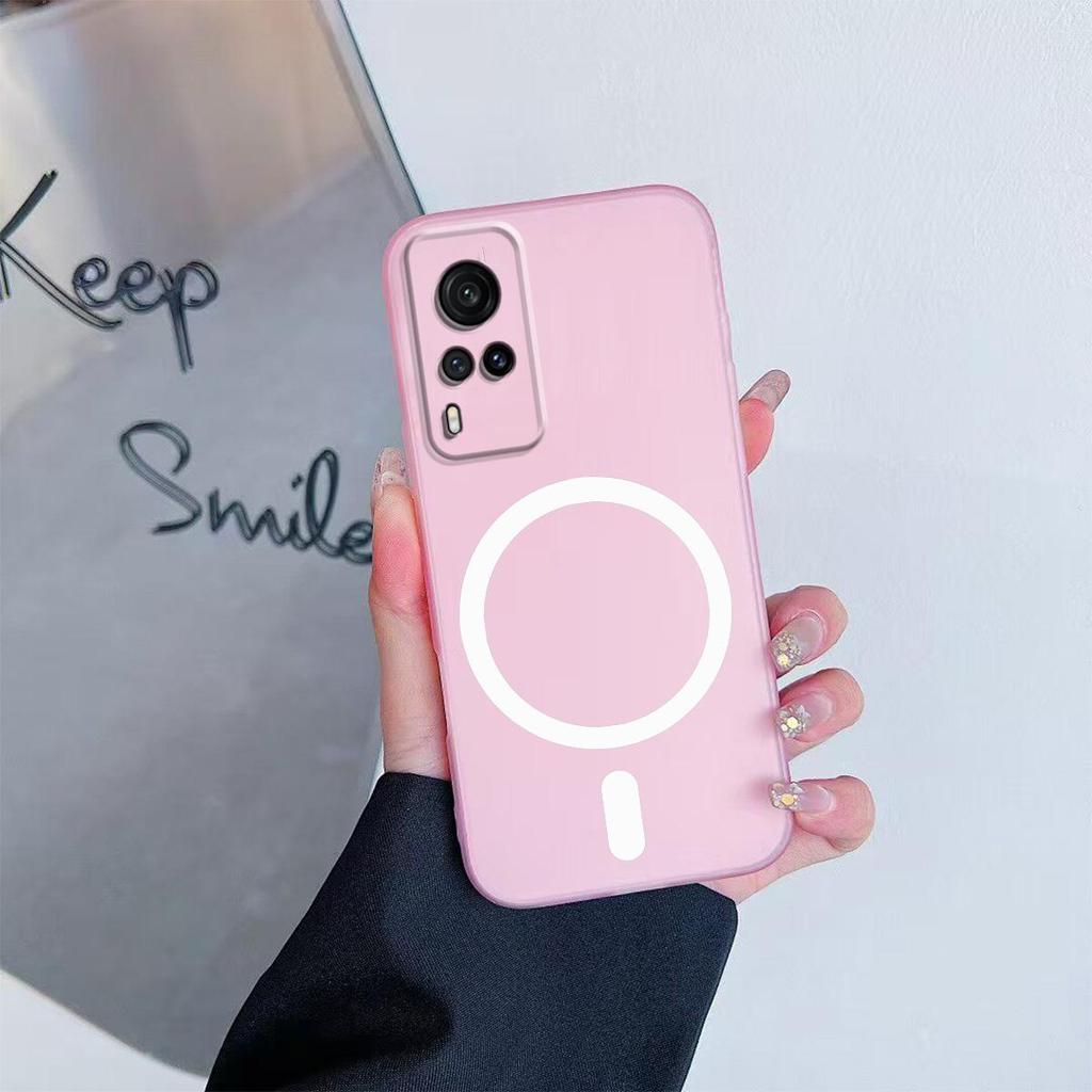 Case for Vivo Y53s 4G,Y51,Y31 2020 Premium Magnetic Matte Phone Casing Protection Cover