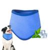 Reusable Pet Cooling Scarf Breathable Ice Scarf New Heatstroke Dog Collar  Summer