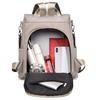 Fashion Nylon Solid Color Lightweight Waterproof Large Capacity Detachable Shoulder Strap Multi Functional Women's Backpack