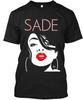 NWT Sade Adu Singer Musician Actress Face Graphic Art Logo T-Shirt Size S-3XL Unisex T-Shirt