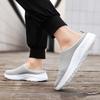 39-48 Men's Large Size Mesh Half Drag Home Casual Shoes Indoor Slippers