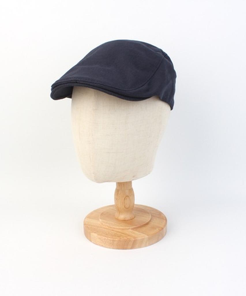 Simple Linen Navy Hunting Cap