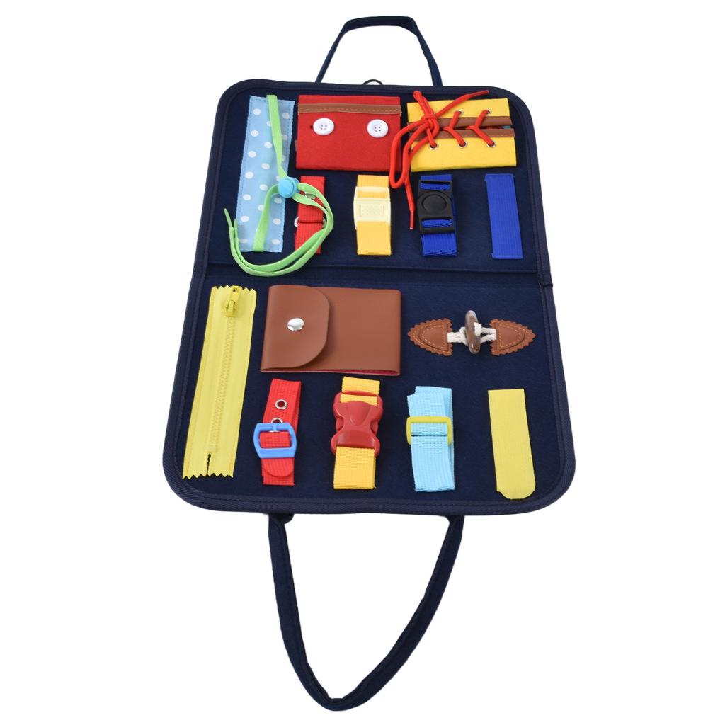 Educational Sensory Board Baby Activity Board Intelligence Development Toy for ToddlerC