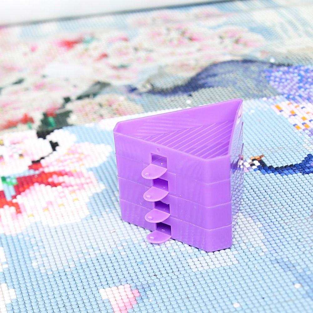 DIY Craft Hexagonal Diamond Painting Tray Embroidery Drill Storage Container Beads Sorting Storage Tray Beading Plates