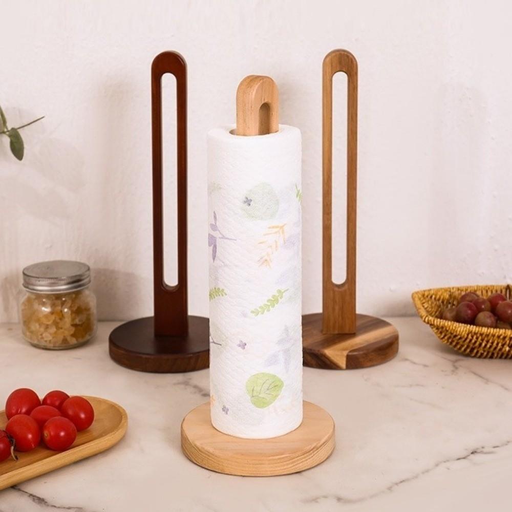 Free-Standing Vertical Napkins Rack Moisture-proof Roll Paper Holder  Bathroom